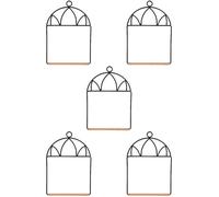 5 Pack Supporto Per Giochi Pappagalli Trespolo Piattaforma Uccelli