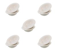 5 Pack Vassoi Scalda-fragranze Piatto Scaldacandele Per Sciogliere La Cera