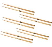 5x Set da Bacchette Batteria Percussioni 7A Legno Acero Drum Sticks Punte Nylon
