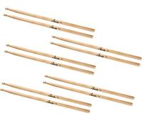 5 Paia Bacchette XDrum 7A Wood Tip (testa in legno a goccia, lunghezza: ca. 392 mm)