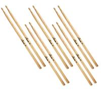 5 Paia Bacchette XDrum 8D Wood Tip (testa in legno a goccia, lunghezza: ca. 405 mm, Hickory)