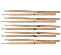 5 Paia Bacchette XDrum SD1, Hickory, Punta Nylon, Spessore: SD1, 5 mm