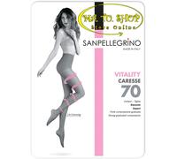 5 Paia Calze Collant Riposante SANPELLEGRINO Caresse Compressione 70 Den Denari