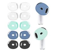 5 Paia Cuscinetti Auricolari di Ricambio per Airpods 4, Accessori Sportivi Ultra Sottili in Morbido Silicone, Copertura per Auricolari AirPod 4a Generazione Adatta Alla