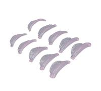 5 Paia di Bastoncini per Ciglia, Aste per Sollevamento Ciglia Riutilizzabili, Asta per Sollevamento Ciglia a Forma di Conchiglia Extra Larga Morbida in Silicone con 5 Dimensioni,