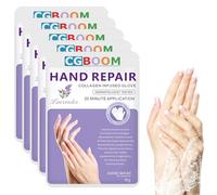 5 paia di guanti idratanti, maschere esfolianti, cura delle mani morbida, per mani secche e screpolate (classic)