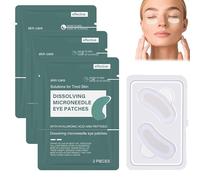 5 paia di toppe per occhi Dissolving, microneedling, contro borse e rughe, contro occhiaie, collagene (3 pezzi)