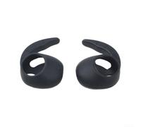 5 Paia Ganci in Silicone per Samsung per galaxy per buds 4 e 4 Pro | Soft Silicone, Anti-slip Design For Sports, Running, Gym; Secure Fit For Active Use; Black And White Colours