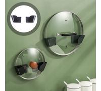 5 Pair Portacoperchi Da Cucina Rastrelliera Pentole Supporto Coperchio