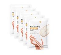 5 Pairs Hand Mask, Maschera per Mani Guanti Idratanti per la Cura Delle Mani Maschera, Nutre in Profondità la Pelle, Previene la Secchezza Cutanea, Illumina il Tono Della Pelle