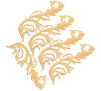 5 Pairs Toppe Per Costumi Fai Da Te Toppa Ricamata Ricamate Vestiti