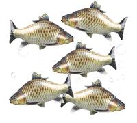 5 palloncini a forma di pesce, XXL, simpatici pesci a forma di pesce, palloncini in alluminio, per feste di compleanno per bambini, per bambini, bambini, doccia, feste, pesce, feste di compleanno