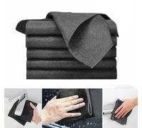 5 panni magici ispessiti per la pulizia, grandi panni in microfibra riutilizzabili per pulire le superfici del vetro, panno magico per spolverare, auto, cucina (5, 20 x 30)