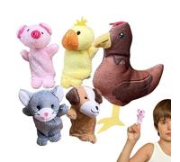5 pc per bambini, bambola, riempimento | Le nostre bambole con le dita degli animali sono progettate