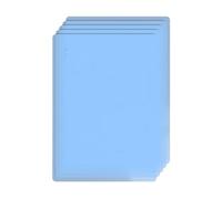 5 PC Scrivere Tablet Per Bambini Schede D'esame Riutilizzabili Le Note Che Prendono Redazione E Tracciamento Tappetini In Plastica Trasparente Esami Degli Studenti Compiti A Casa