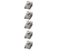 5 PCS 1/144 M5 Stuart Light Tank In Resina - Miniature Di Veicoli Corazzati DIY Per Appassionati E Collezionisti