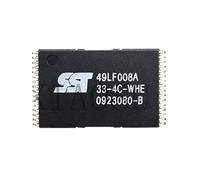 (5 Pcs) 100% Sst49Lf008A-33-4C-Whe Tsop-28 Chipset - High-Performance Integrated Circuits DIY Electronics