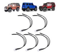 5 PCS 2 mm tappi di banana maschile a pH3.0 Connettore maschio Connettore Malo Cavo adattato a piombo caricato, motore a spazzole senza spazzole RC da 12 cm converti filo del