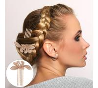 5 Pcs Accessori Capelli Fermaglio Fiore Per Mollette Pettine Donna