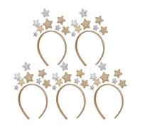 5 Pcs Accessori Per Capelli Accessorio Glitterato Canda Del Festival Festa