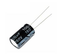 5 pcs Aluminum electrolytic capacitor 100 uF 160 V 13 * 20 mm frekuensi tinggi Radial Electrolytic kapasitor NWPNLXEA