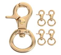 5 Pcs Amo Per Aragosta in Rame Gancio Girevole Borse Accessori