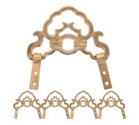 5 Pcs Antico Gancio Telaio in Bronzo Per Cornice Cinese Appendere L'orologio