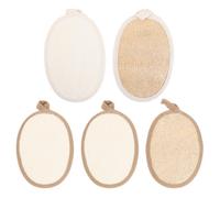 5 Pcs Asciugamano Esfoliante Corpo Spugne Da Bagno in Luffa Spugna Doccia Scrub