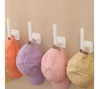 5 Pcs Attaccaglie Adesive Appendi Cappelli Portacappelli Da Parete