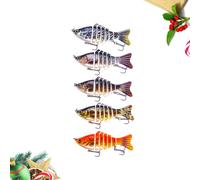 5 Pcs Attrezzature Da Pesca Accessori Per La Amo Esche Di Alla Simulazione