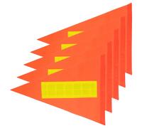 5 Pcs Bandiera Per Il Ciclismo Della Bicicletta Bandiere Avvertimento