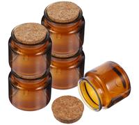 5 Pcs Barattoli Per Candele Contenitori Di Piccole Bottiglie