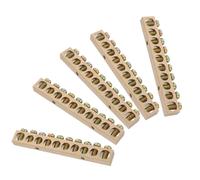 5 Pcs Barra Di Cablaggio in Rame Morsettiera Messa Terra Striscia