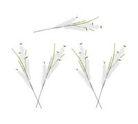 5 Pcs Bastoncini Floreali Fiori Finti Per Vaso Artificiali Realistici