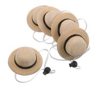 5 Pcs Cappello Da Pulcino Con Di Paglia Per Animali Domestici Cagnolini