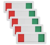 5 Pcs Cartello Scorrevole Per Ufficio Porta Camera Stanza Occupata Della