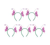 5 Pcs Cerchietto Coccinella Per Bambine Bambina Accessorio Capelli
