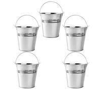 5 Pcs Cestello Ghiaccio Porta Patatine Fritte Titolare Delle Bucket Cubo Di