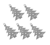 5 Pcs Charm Natalizi Ciondoli Per Albero Di Natale Ornamento Pendente