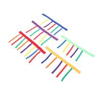 5 Pcs Cintura Per Coda Bambini Giochi All'aperto Cinture Con Bandiere