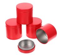 5 Pcs Contenitore Latta Scatola Piccola Lattina Di Tè Per Conservazione Del