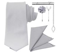 5 PCS Cravatte Eleganti Da Uomo Spille Per La Dichiarazione Del Vestito