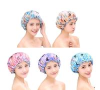 5 Pcs Cuffie Usa Getta Capelli Doccia Monouso Donne Capo Cappelli Da Sauna
