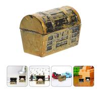 5 Pcs Decorative Boxes Mini House Scrigno Miniatura Piccolo Torace Del