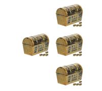 5 Pcs Decorative Boxes Mini House Scrigno Miniatura Piccolo Torace Del