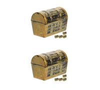 5 Pcs Decorative Boxes Mini House Scrigno Miniatura Piccolo Torace Del