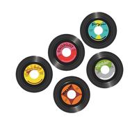 5 Pcs Decorazioni Dischi Vinile Disco Da Parete Decalcomanie Muro