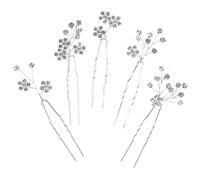 5 Pcs Decorazioni Per Acconciature Strass Accessori Capelli La Sposa