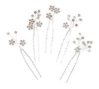 5 Pcs Decorazioni Per Acconciature Strass Accessori Capelli La Sposa