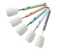 5 Pcs Detergente Biberon Spazzola Per Pulizia Delle Bottiglie Spazzole